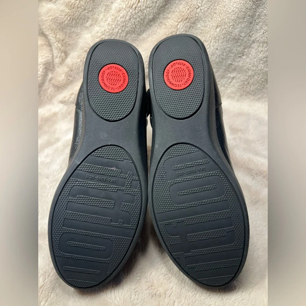 FitFlop Bria Buckle Leather Chelsea Boot Size 8 - Picture 4 of 7